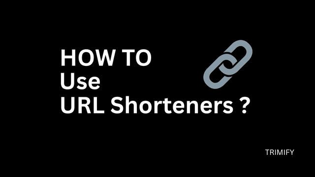 How to use URL Shorteners