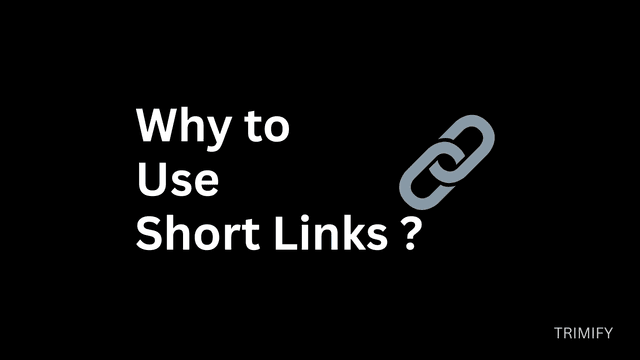Why to use short Links